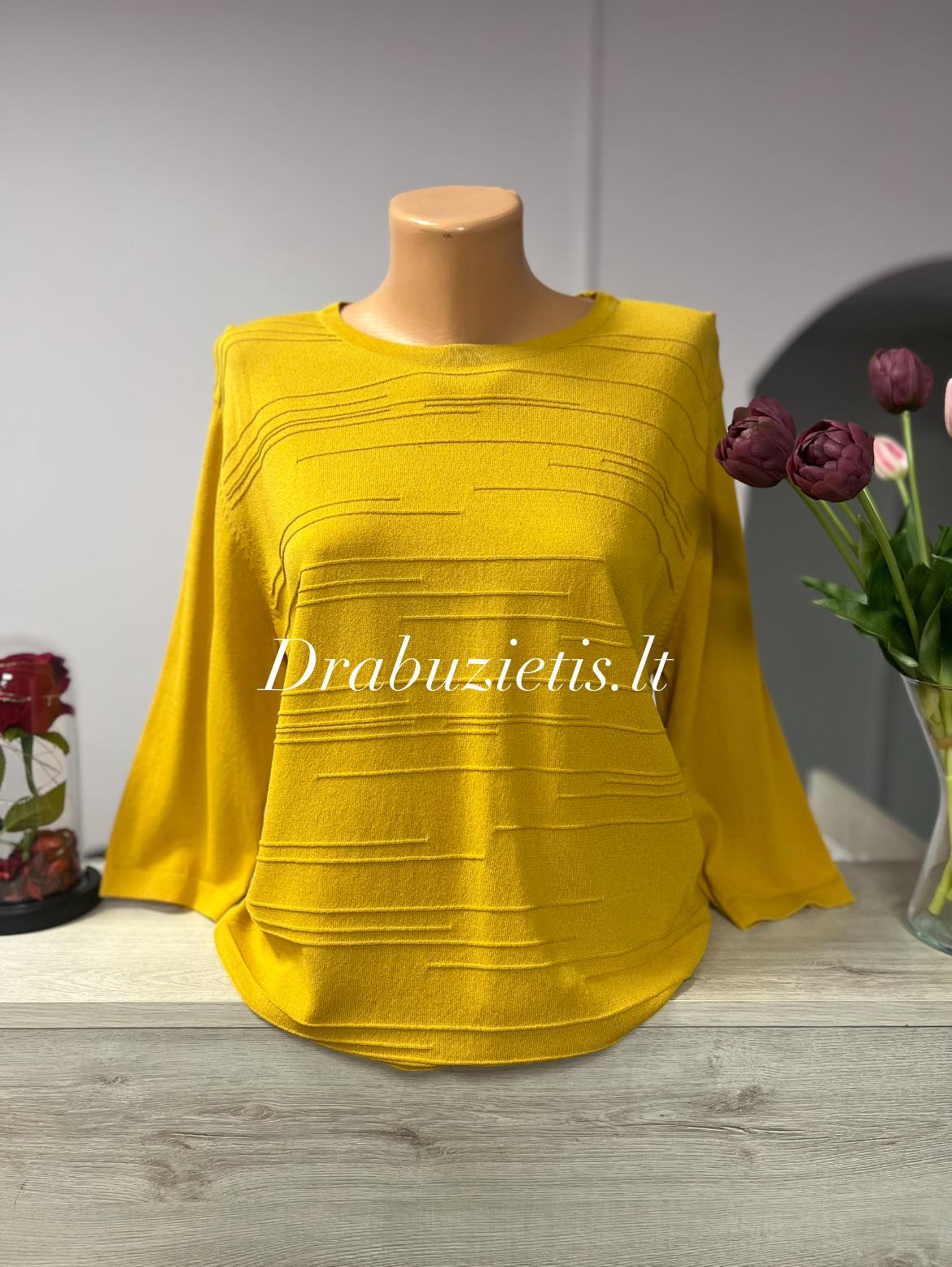 Geltona palaidinė L/XL
