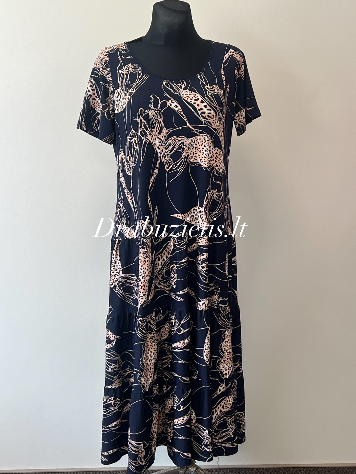 Tamsi suknelė 3XL