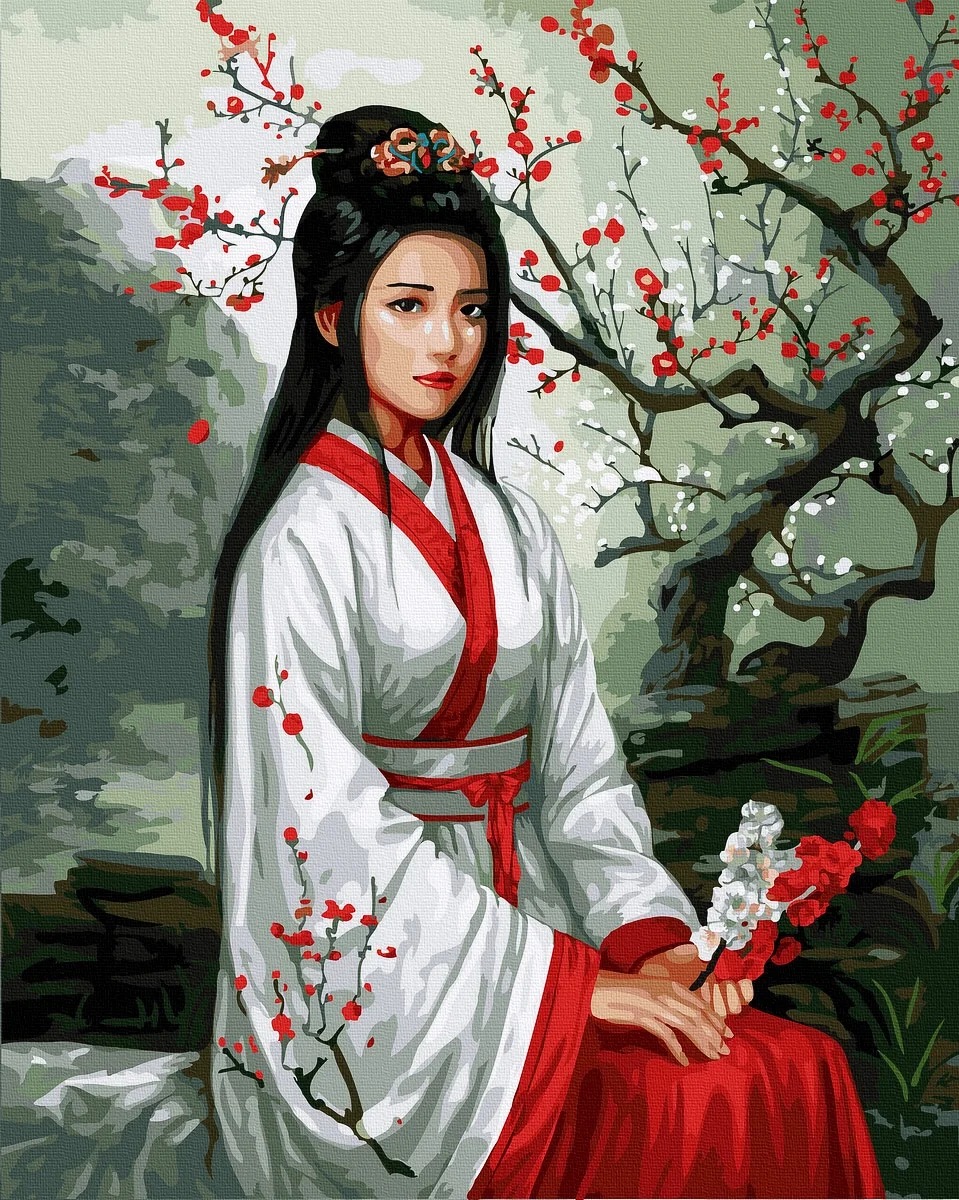 Tapyba pagal skaičius - Rytų grožis 40x50 cm