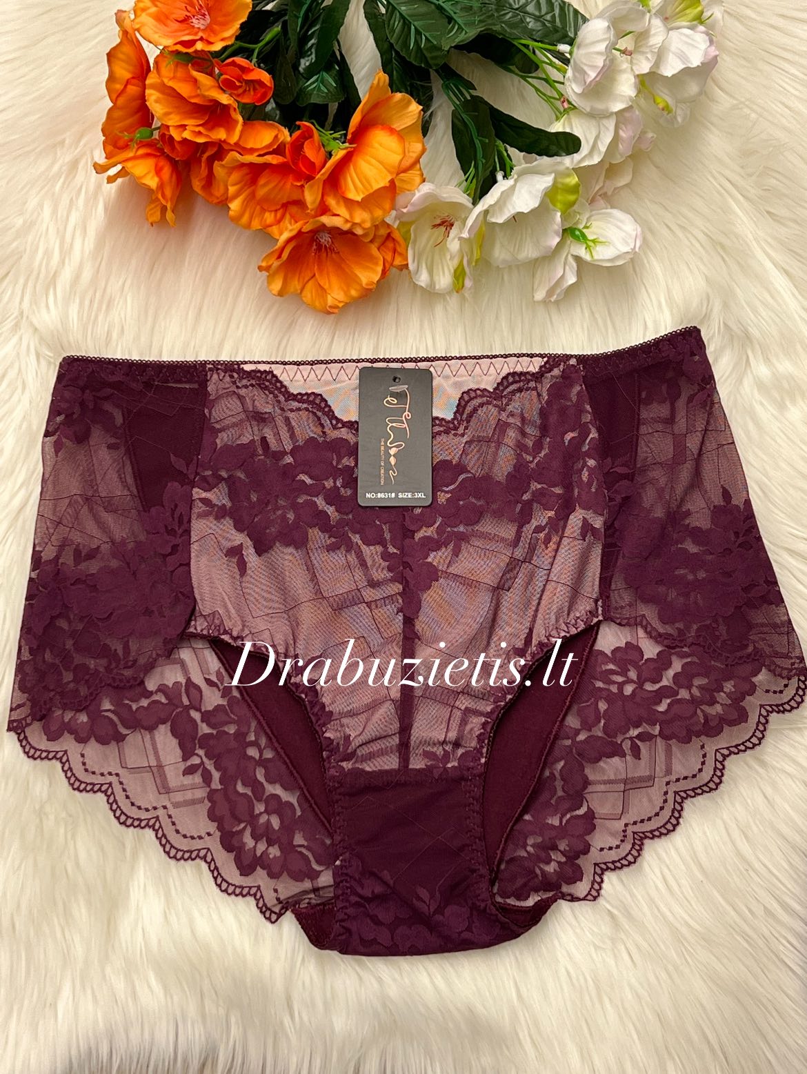 Dvispalvės kelnaitės 3XL