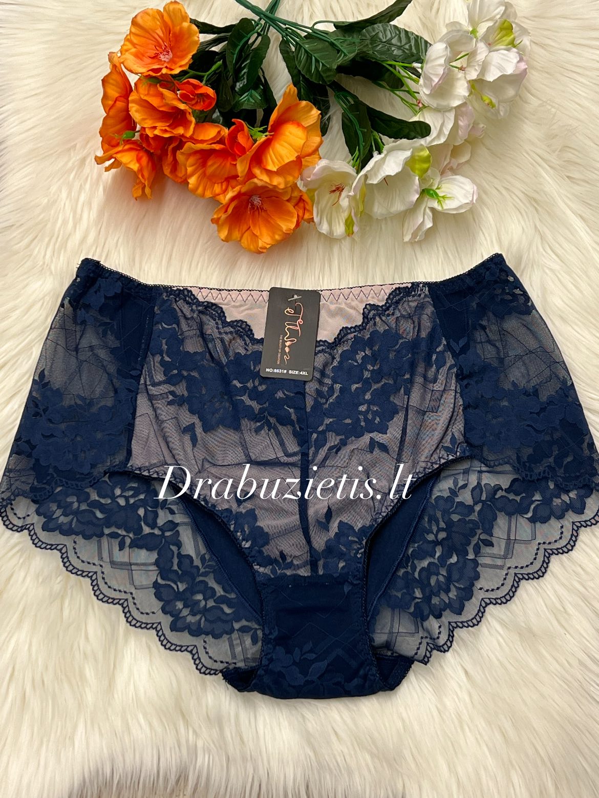 Dvispalvės kelnaitės 4XL