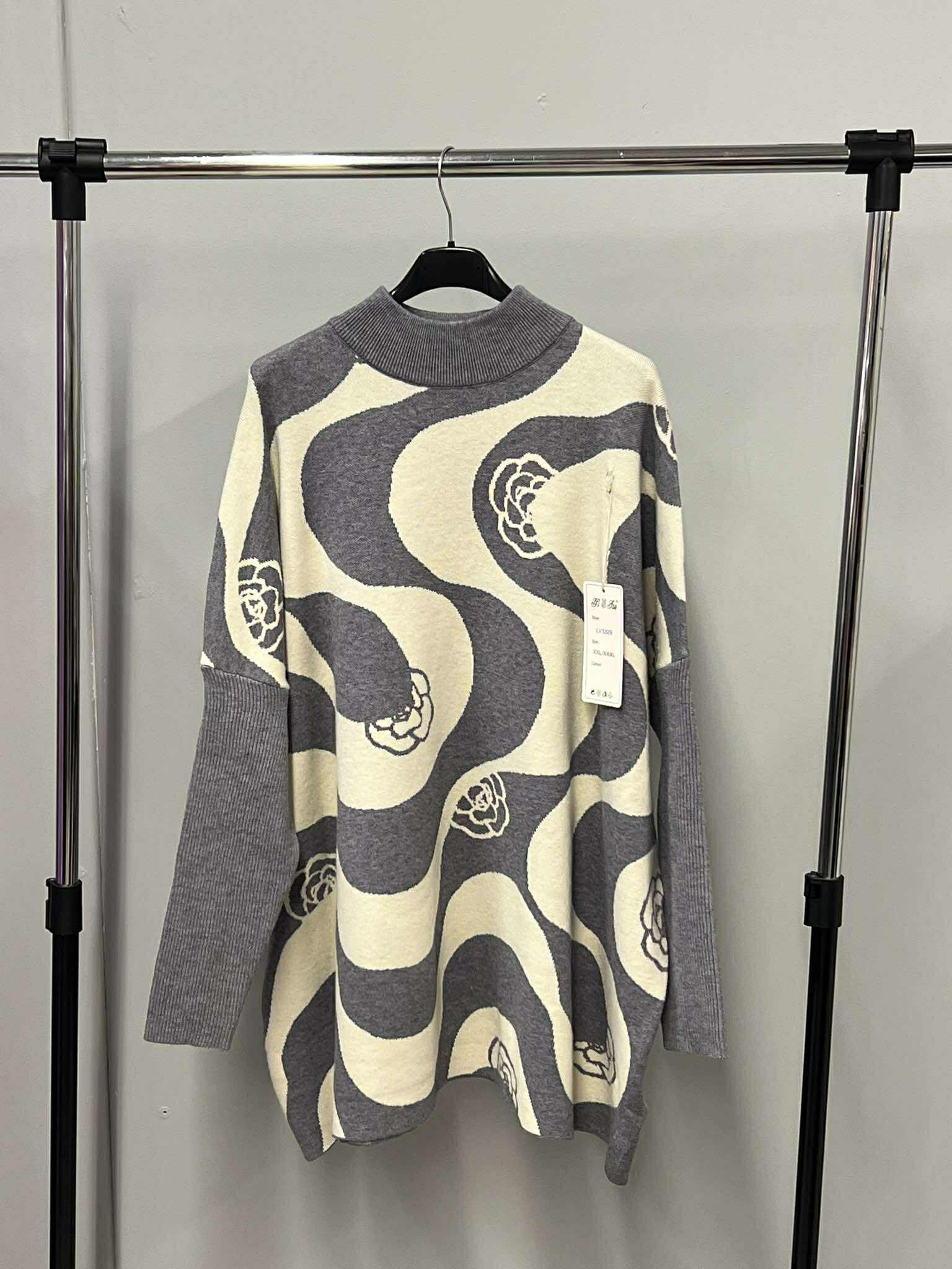 Ilgas megztinis 120-160cm krūtinei