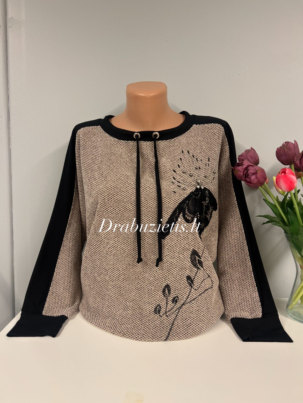 Rudas megztinis 42,44,46 dydžiai