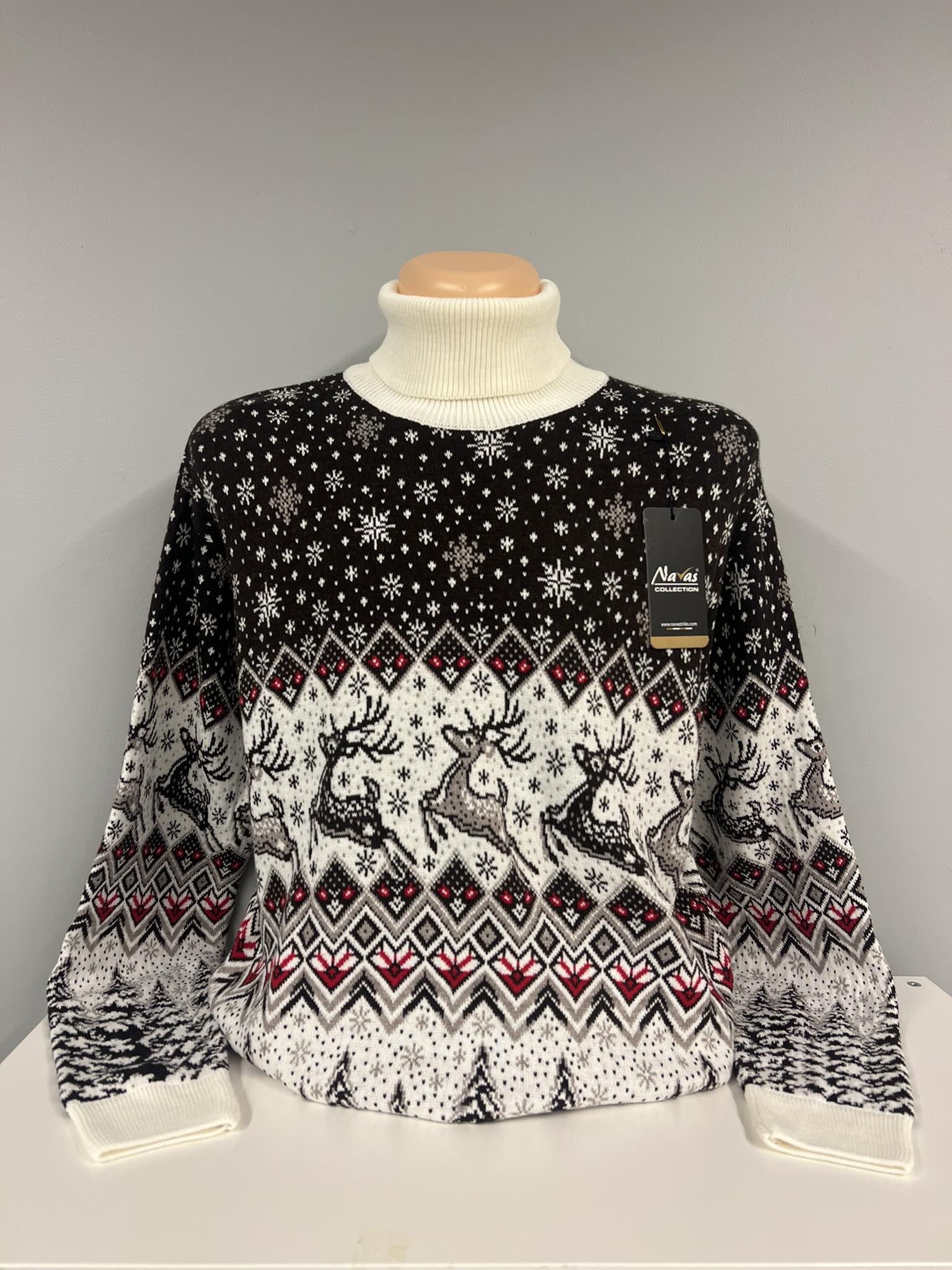 Vyriškas Kalėdinis golfas 3XL,4XL,5XL