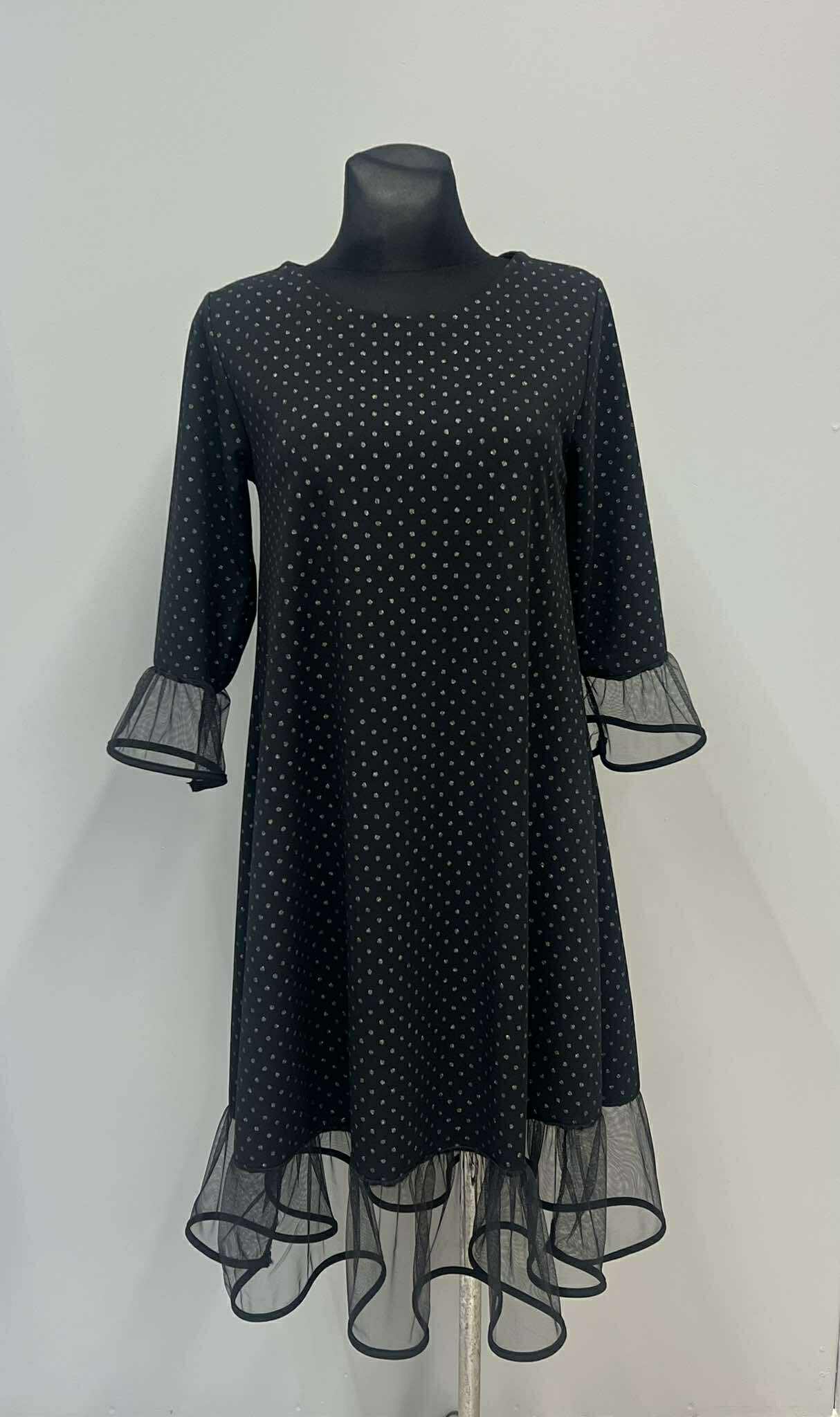 Taškuota suknelė krūtinei iki 100cm