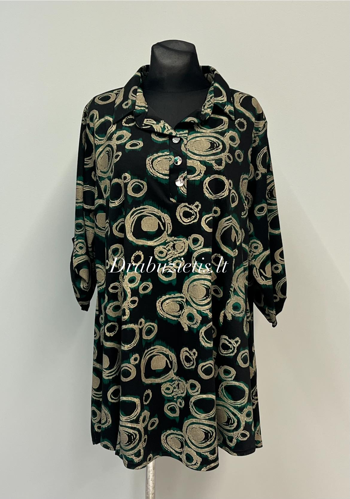 Marga tunika krūtinei iki 136cm