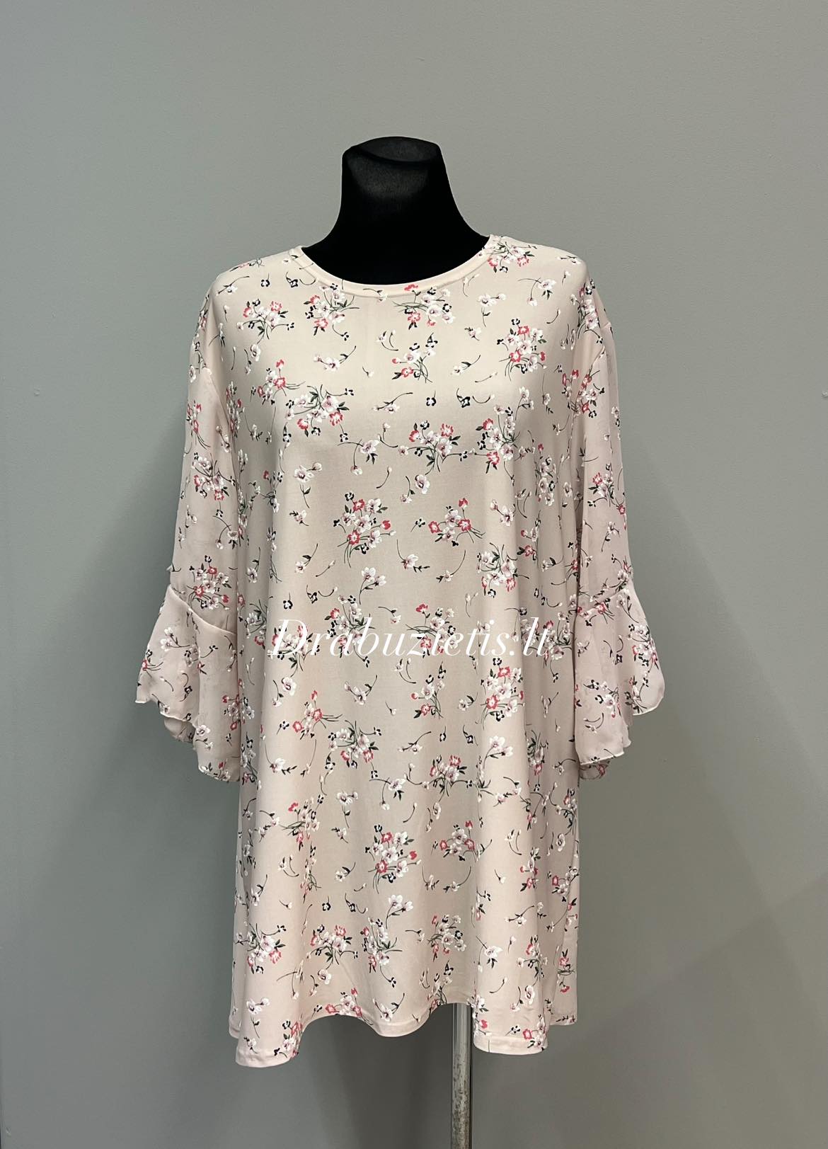 Gėlėta tunika krūtinei iki 140cm