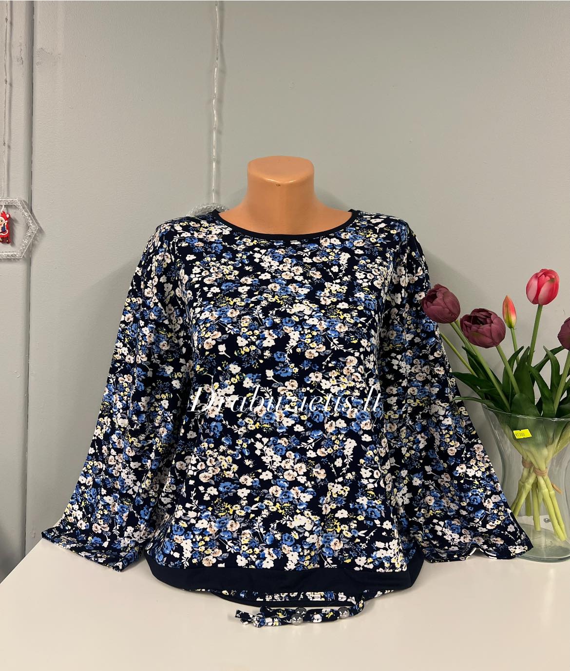 Gėlėta palaidinė 56 d.