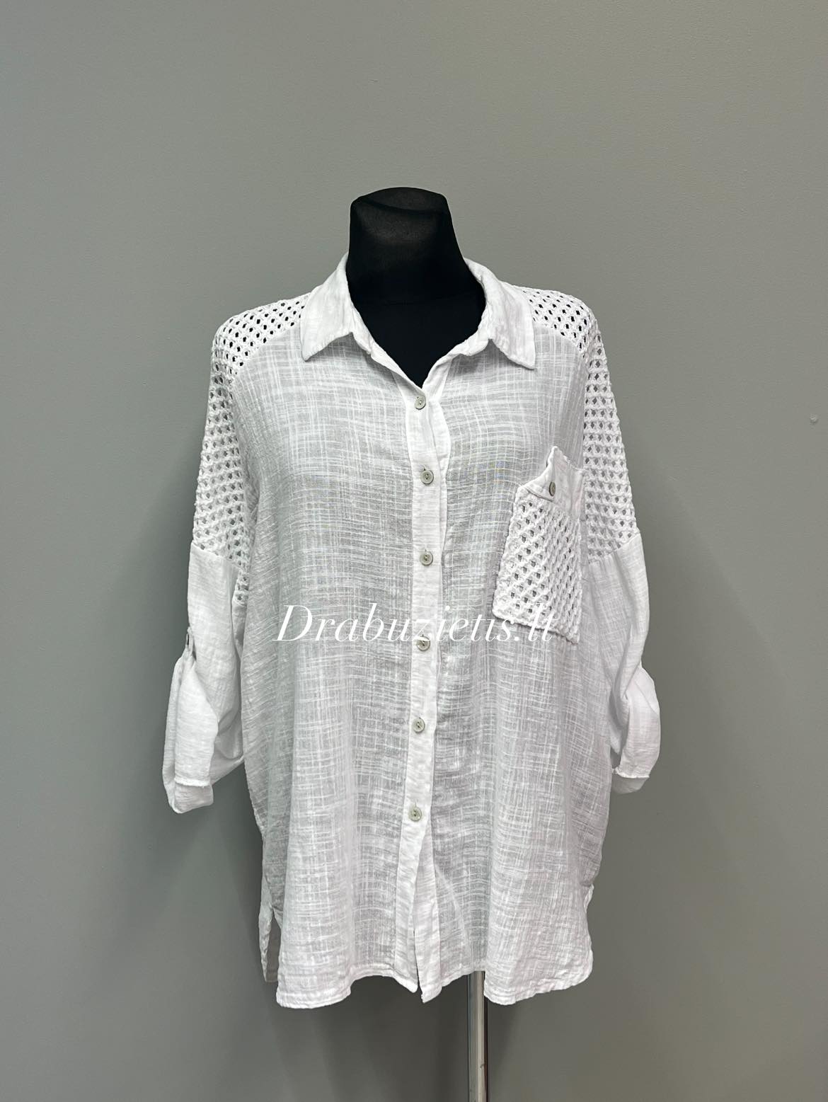 Medvilniniai marškiniai krūtinei iki 140cm.