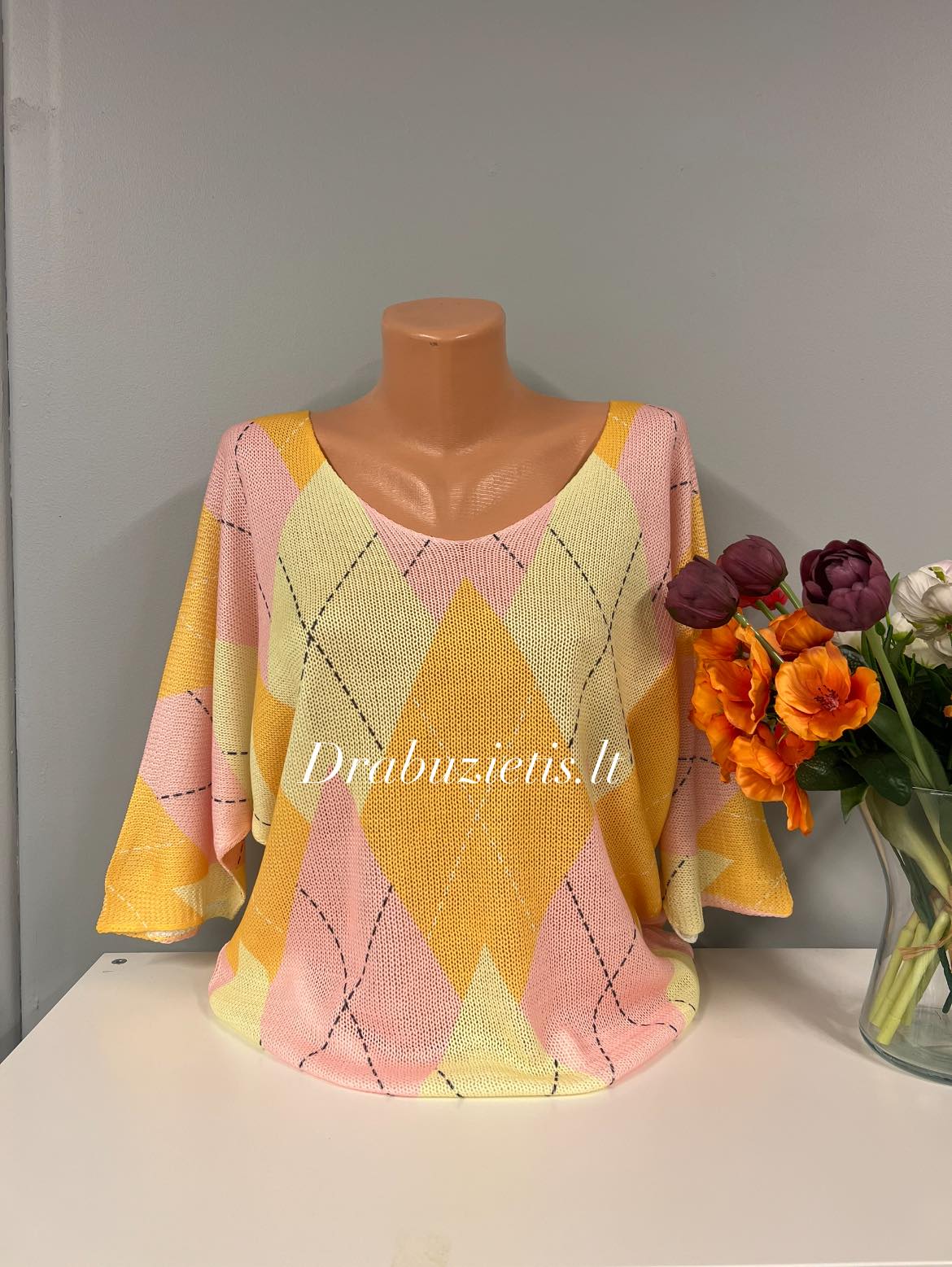 Marga palaidinė krūtinei iki 120cm