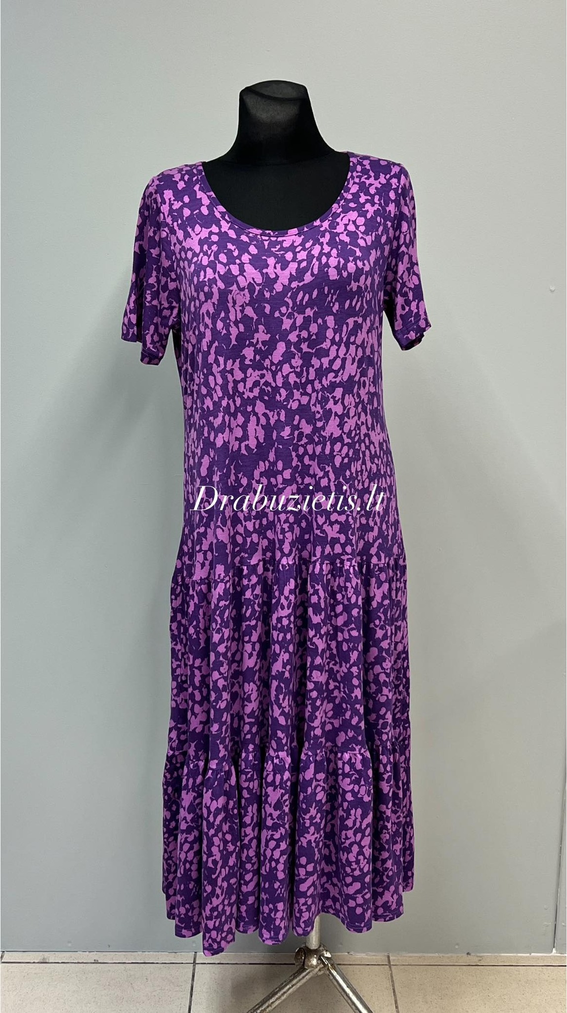 Violetinė suknelė 4XL,6XL